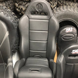 BS SANDS Performance Seat Straight Black Polaris RZR