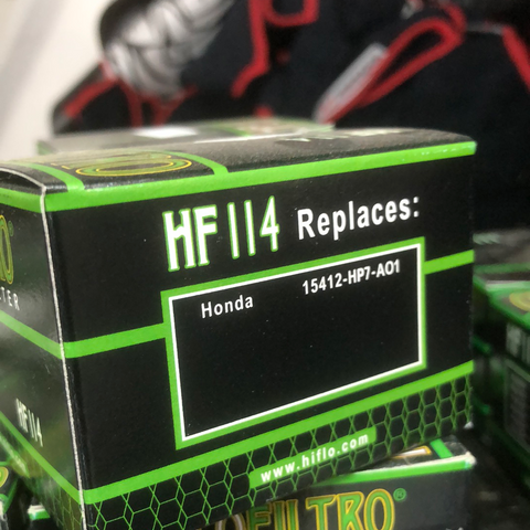 HF114Premium Oil Filter — Cartridge