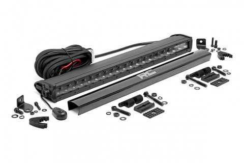 BLACK SERIES LED LIGHT BAR 20 INCH | SINGLE ROW
