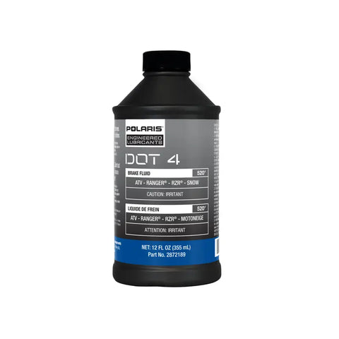 DOT 4 Brake Fluid, 12 Oz., Part 2872189