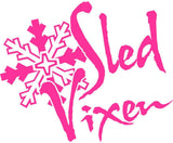 Sled Vixen Logo Decals