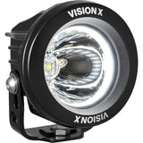 3.7" Optimus Round 15º Beam with White Halo LED Light Kit