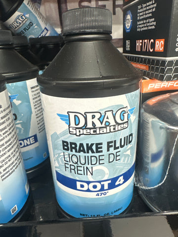 DOT 4 Brake Fluid DOT 4 - 12 U.S. fl oz. DRAG SPECIALTIES OIL 3703-0057
