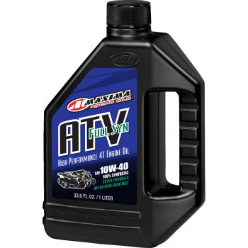 MAXIMA RACING OIL 10W-40 3601-0925 30-87901 ATV Full Synthetic Engine Oil ATV Full Synthetic Engine Oil -  - Liter
