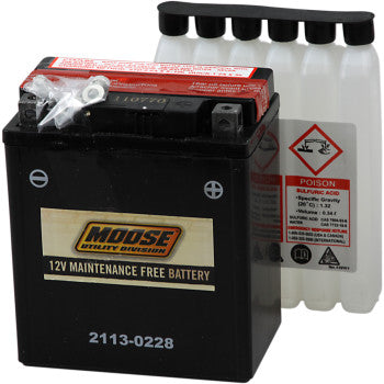 MOOSE OFFROAD 2113-0228 MTX7L-BSAGM Maintenance-Free Battery AGM Battery - YTX7L-BS