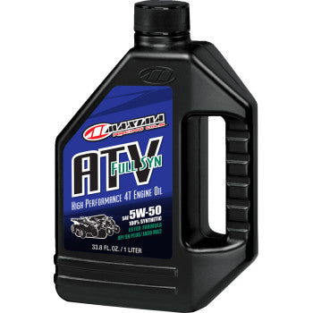 MAXIMA RACING OIL  5W-50 - Liter 3601-0924 30-86901 ATV Full Synthetic Engine Oil ATV Full Synthetic Engine Oil -