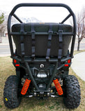 Maverick Sport Max Rear Bench and Roll Cage Kit (2020-2024)