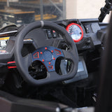 UTVMA DriftX Leather Steering Wheel With Hub (Polaris and Can Am, Kawasaki, Honda Models)