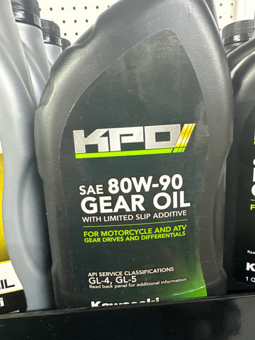 Kawasaki KPO Gear Oil with Limited Slip Additive 80W-90 32 oz