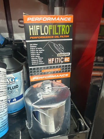 HF171CRC Performance Oil Filter Performance - Chrome HIFLOFILTRO 0712-0435