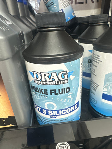 DOT-5 Silicone Brake Fluid DOT 5  12 U.S. fl oz. DRAG SPECIALTIES OIL 3703-0058