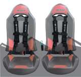 RZR 4-Point Harness Seat Pass Through Kit (2 Seats) with Override Clip