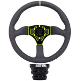 UTVMA Octane Leather Steering Wheel With Hub (Polaris, Can Am, Kawasaki, Honda Models