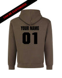 Off the Wall Heavy Weight Hoodie - Brown