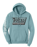 Off the Wall Unisex Pullover Hoodie - Blue