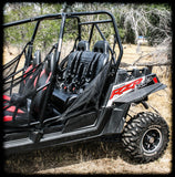 RZR 900/800 Rear Bench Seat W Harnesses (2010-2014)
