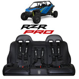 RZR PRO S Rear Bench Seat W Harnesses (2025+)