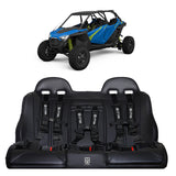 RZR 4 PRO (Turbo R, Pro R, Pro) Rear Bench Seat W Harnesses (2020-2024)