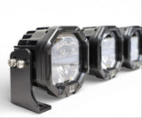 3 Light U-Con Interlocking Off Road LED Pod With Amber or White DRL Running Light