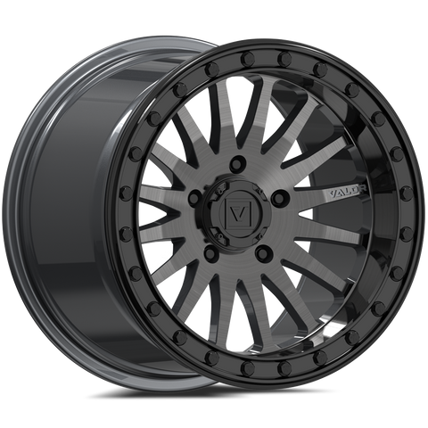V06 BEADLOCK 15X10 +25 5X114.3 BRUSHED GUNMETAL