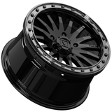 V06 BEADLOCK 15X8 +40 5X114.3 GLOSS BLACK