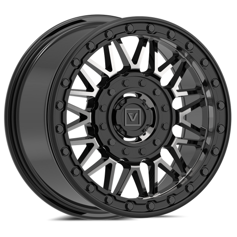 V08 BEADLOCK 15X7 +30MM 4X137/4X156 DARK TINT