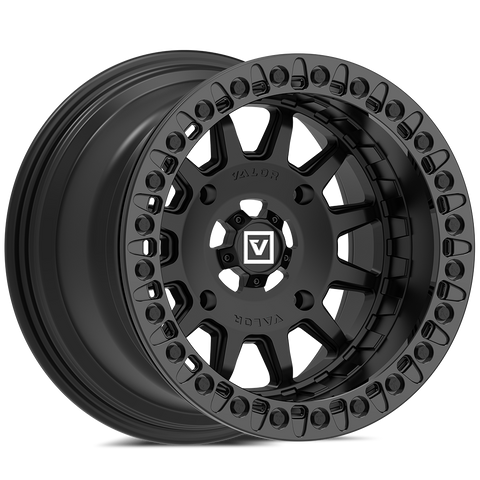 V09 BEADLOCK 15X10 +0 4X137 SATIN BLACK