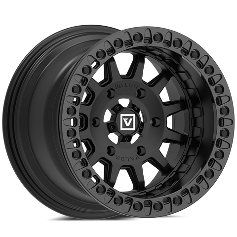 V09 BEADLOCK 15X10 +0 6X139.7 SATIN BLACK