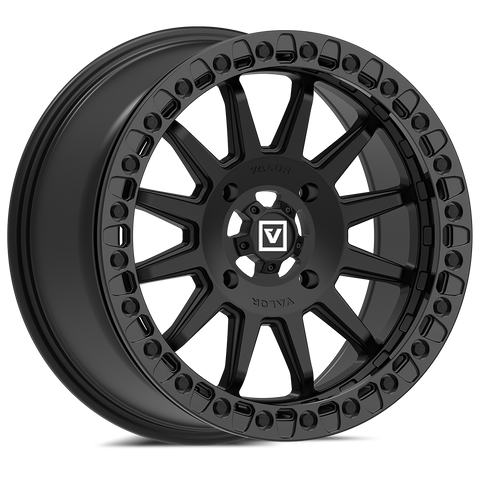 V09 BEADLOCK 17X8 +40 4X137 SATIN BLACK