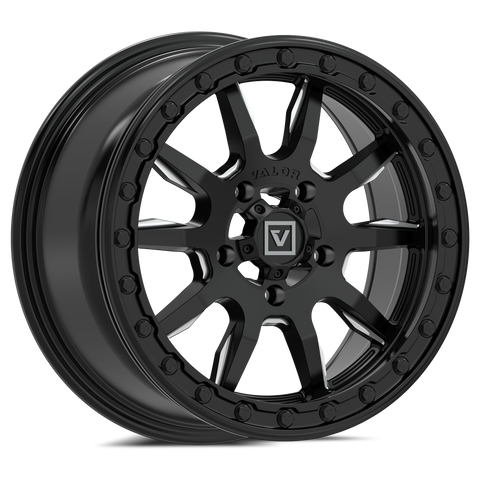 V15 BEADLOCK 15X7 +45MM 5X114.3 SATIN BLACK MILLED