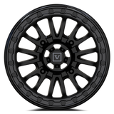 V16 BEADLOCK 15X8 -12MM 4X156 SATIN BLACK