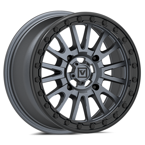 V16 BEADLOCK 15X7 +35MM 4X137 SATIN GUNMETAL