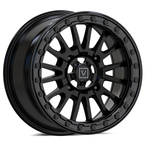 V16 BEADLOCK 15X7 +35MM 4X137 SATIN BLACK