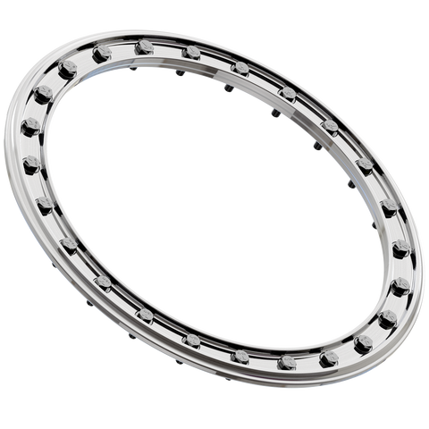 15" VBR10 BEADLOCK RING - RAW MACHINED