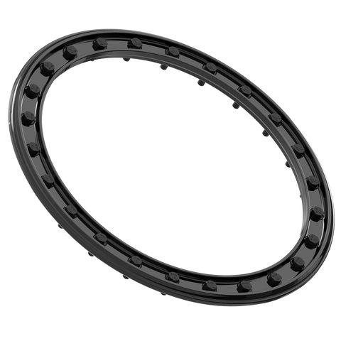 15" VBR10 BEADLOCK RING - GLOSS BLACK