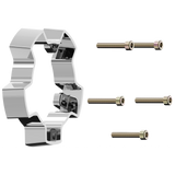 VCAP2 CAP RISER CHROME - ABS