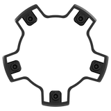 VCAP2 CAP RISER SATIN BLACK - ABS