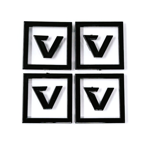 C1 CAP LOGO KIT - GLOSS BLACK