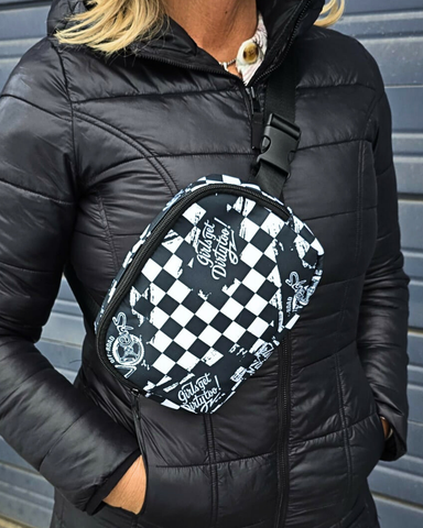 Checkered Crossbody Bag