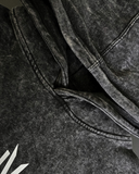 Heavy Metal Mineral Wash Pullover Hoodie