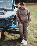 Off the Wall Heavy Weight Hoodie - Brown