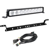 2007-2014 GMC Sierra 2500/3500 HD Bumper Light Bar with 19" XPR Halo Light Bar
