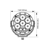6.7" ADV Light Cannon Kit