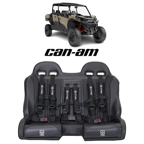 Commander Max Front Bench Seat With Harnesses (2021-2025)