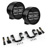 CR-Series Performance LED Fog Light Upgrade Kit - Jeep Wrangler JK, JL & Gladiator JT