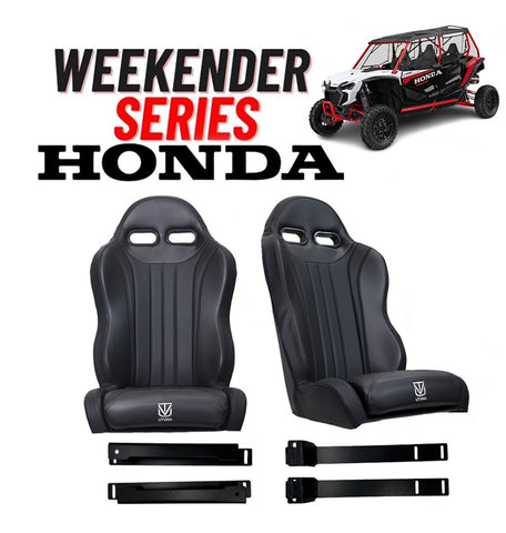 "Weekender" Series Pair of Front Suspension Bucket Seats Honda Talon 4 Only (2019-2025)