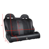 Rear Bench Seat W Harnesses for RZR 4 1000/900 (2014-2023)