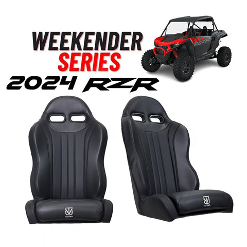 "Weekender" Series Pair of Front or Rear Suspension Bucket Seats RZR 1000 (2024)