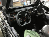 UTVMA DriftX Leather Steering Wheel With Hub (Polaris and Can Am Models)