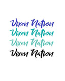 Vixen Nation Decal